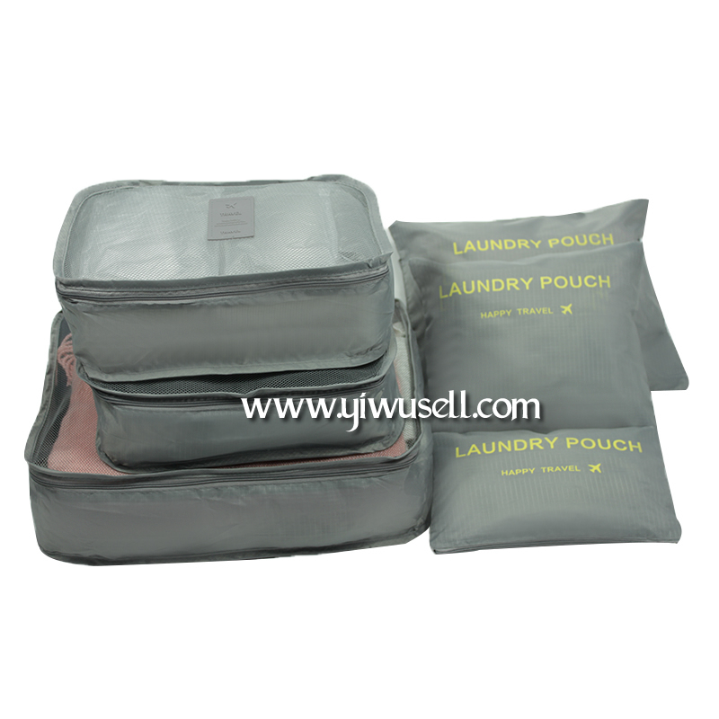 6 pieces Best Compression Packing Cubes for Suitcases of your Travel