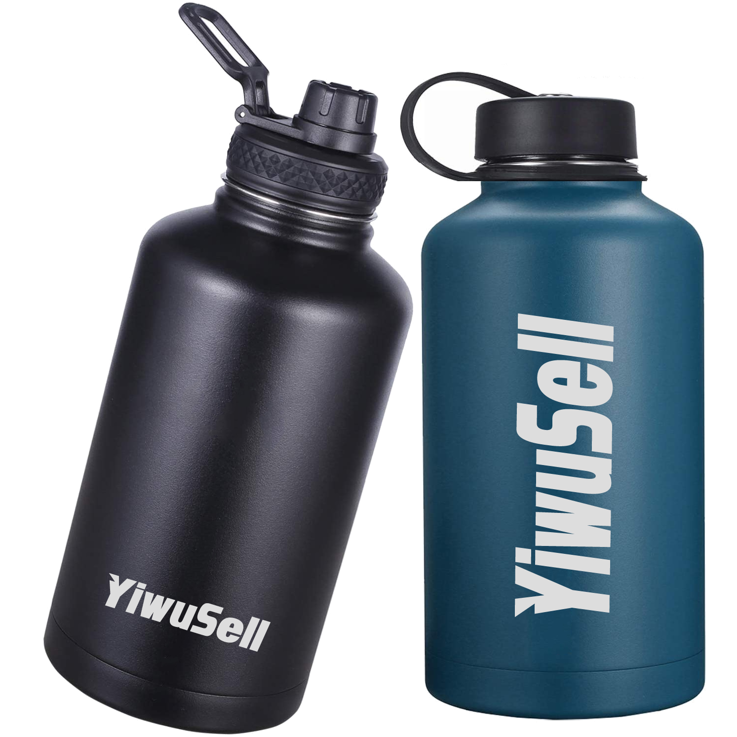 lARGE CAPACITY 64 OZ VACUUM FLASK STAINLESS STEEL WATER BOTTLE