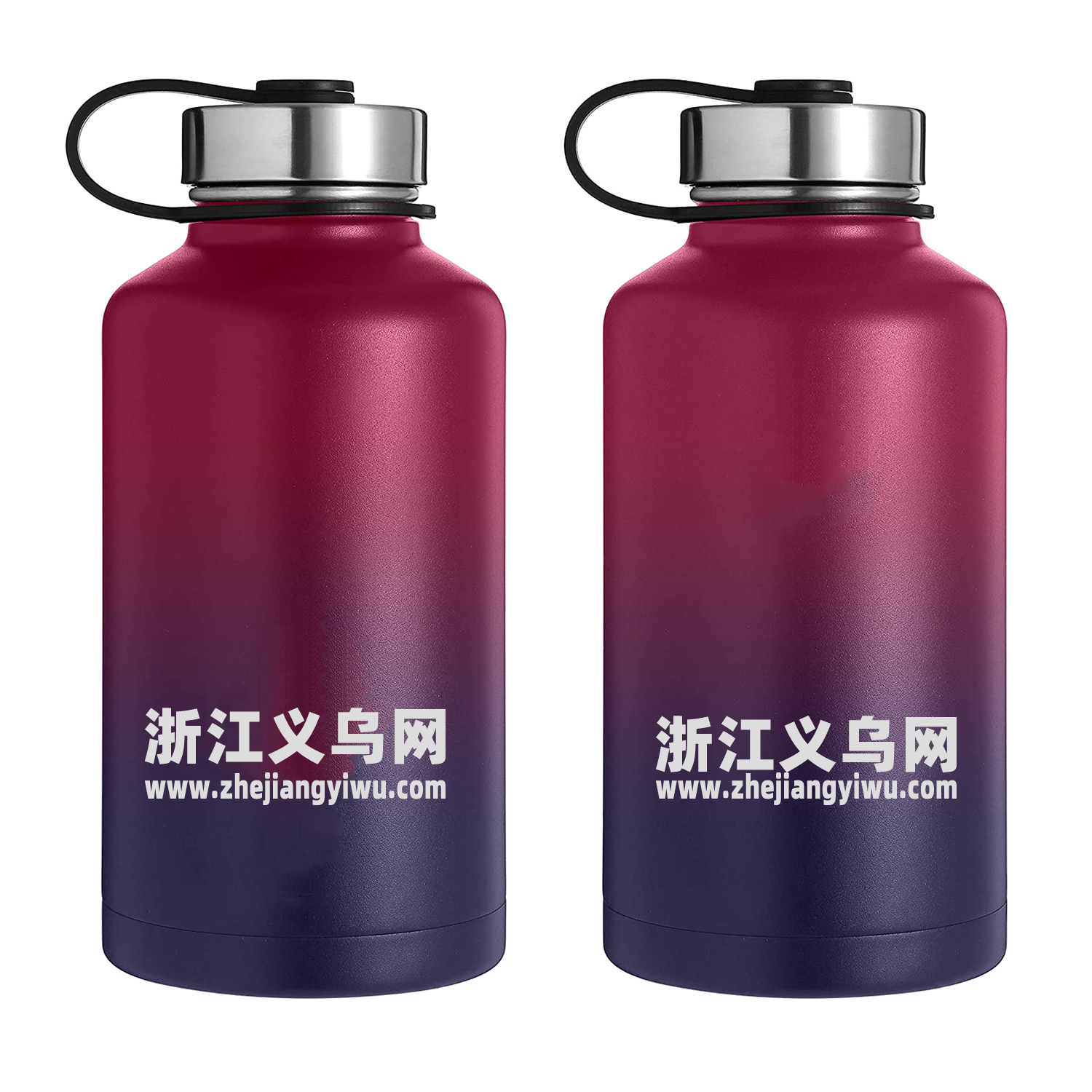 stainless steel vacuum flask with lid